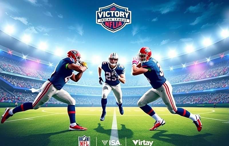 NFL India Power Play gameplay showing Indian stadiums and players in action